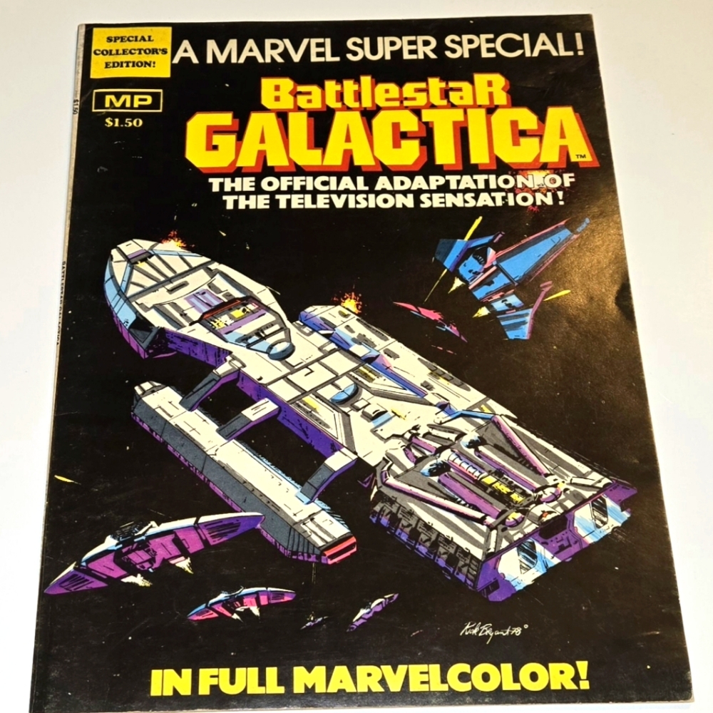 Marvel Battlestar Galactica large size adaptation book